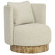 Fortis Santa Cruz Oatmeal Swivel Lounge Chair